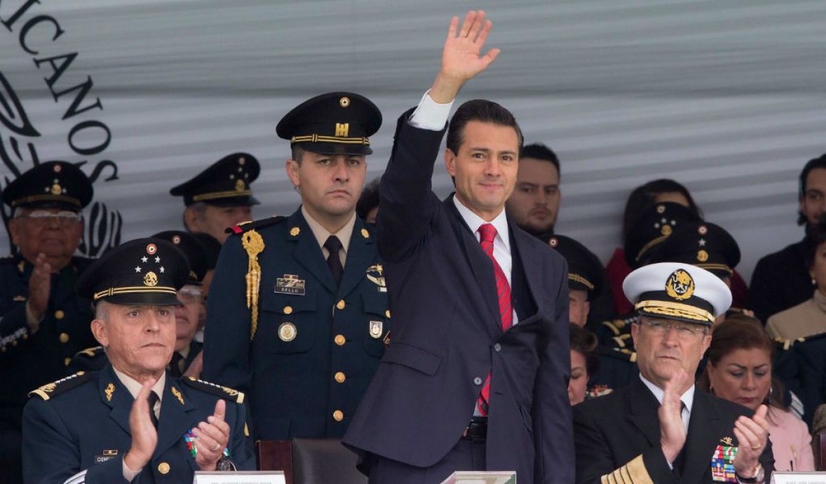 Enrique Peña Nieto en el 106 Aniversario de la Revolución Mexicana