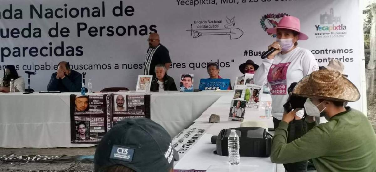 Continúan las actividades de la Brigada Nacional de Búsqueda en Yecapixtla