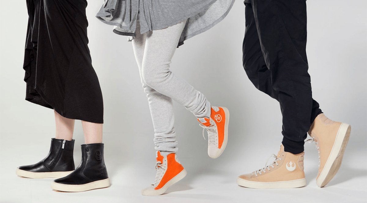 Los nuevos tenis de Star Wars son simplemente hermosos