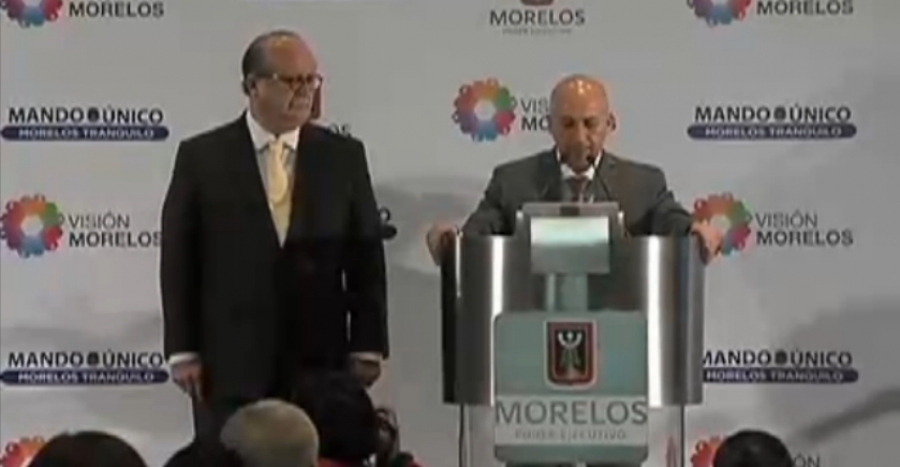 Graco Ramírez informa en la ciudad de México sobre asuntos de seguridad de Morelos