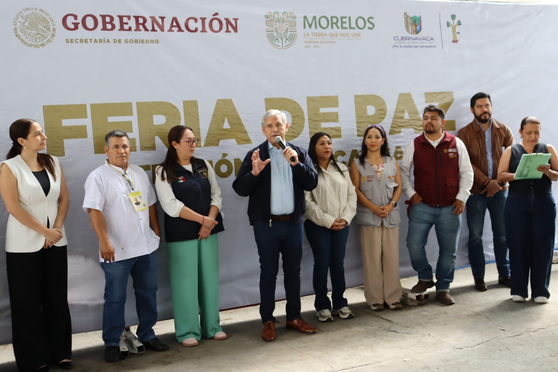 Encabeza alcalde de Cuernavaca 'Feria de atención a las causas' en ayudantía de Santa María Ahuacatitlán