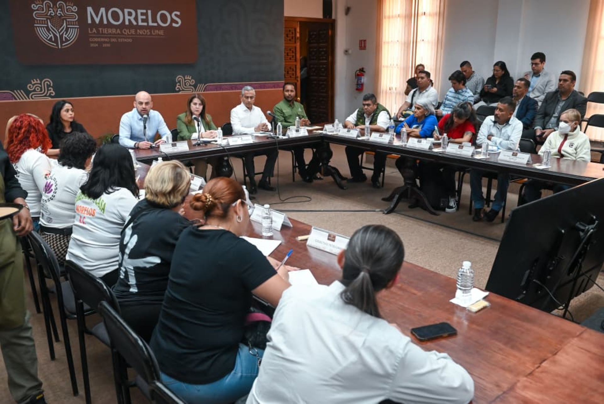 Refrenda Margarita González Saravia a colectivos de búsqueda un gobierno de puertas abiertas y acompañamiento