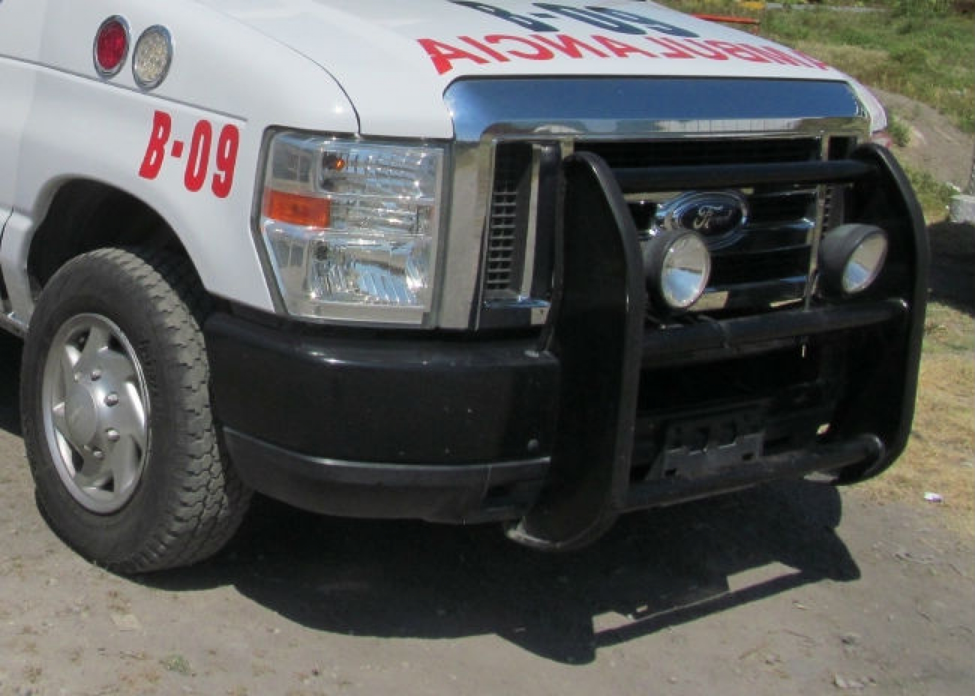 Estable, mujer que fue herida de bala en el poblado de Santo Domingo