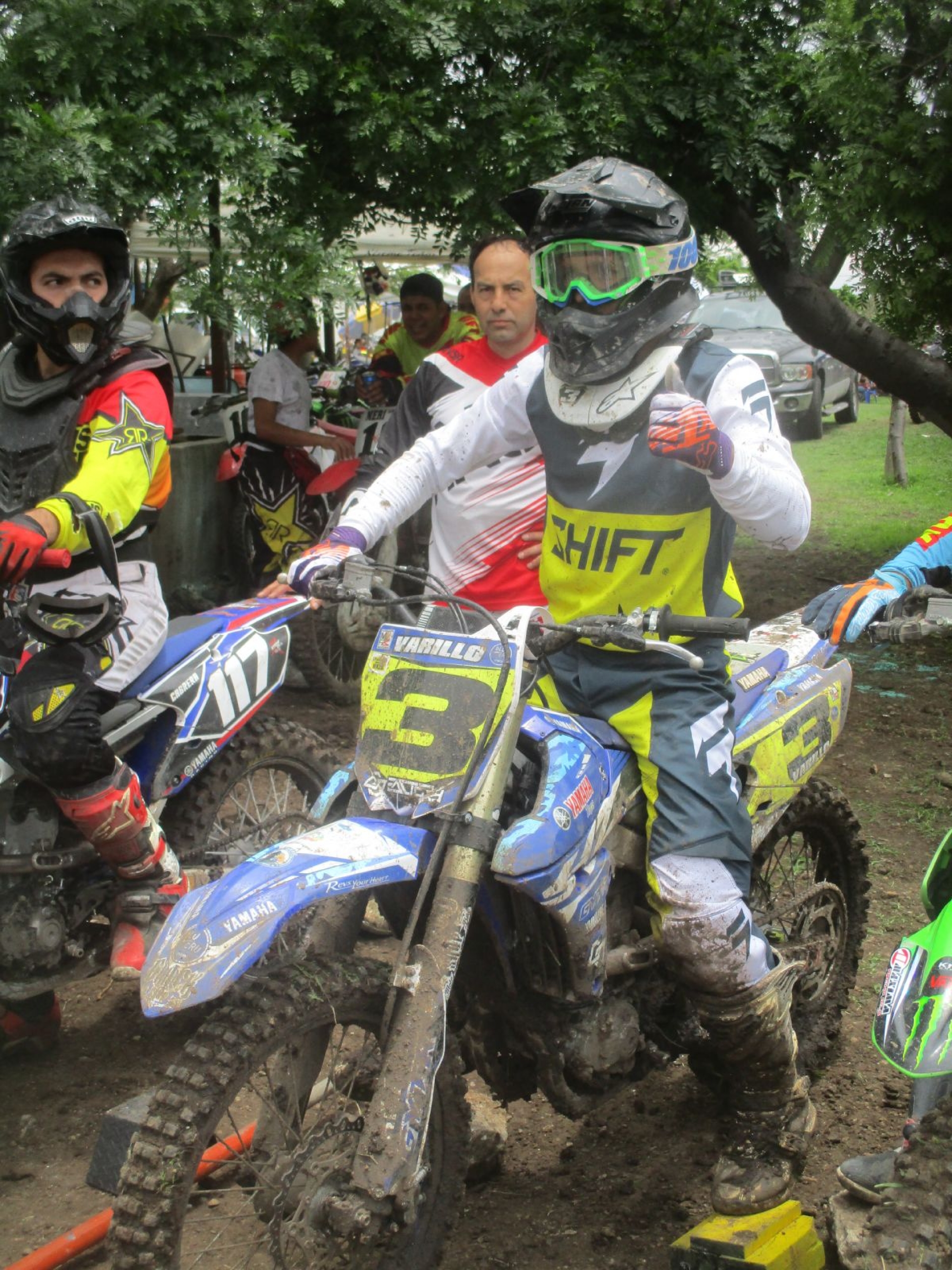 Alejandro Solano, líder del Campeonato Regional Centro Sur de Cross y Enduro