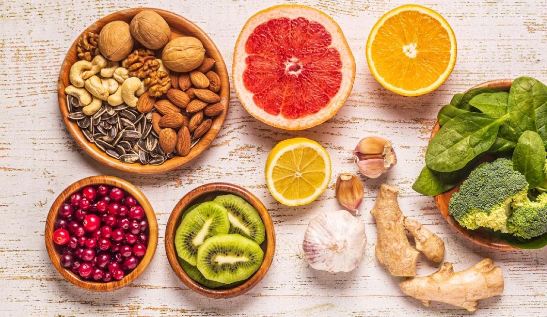 Diez opciones nutritivas para reforzar el organismo ante la influenza H3N2