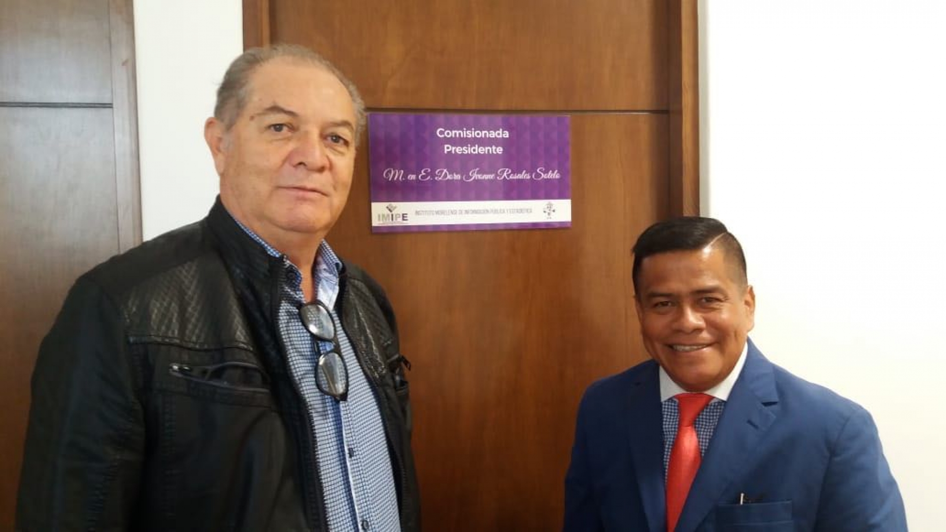 Acuden comisionados del IMIPE a tomar cargo