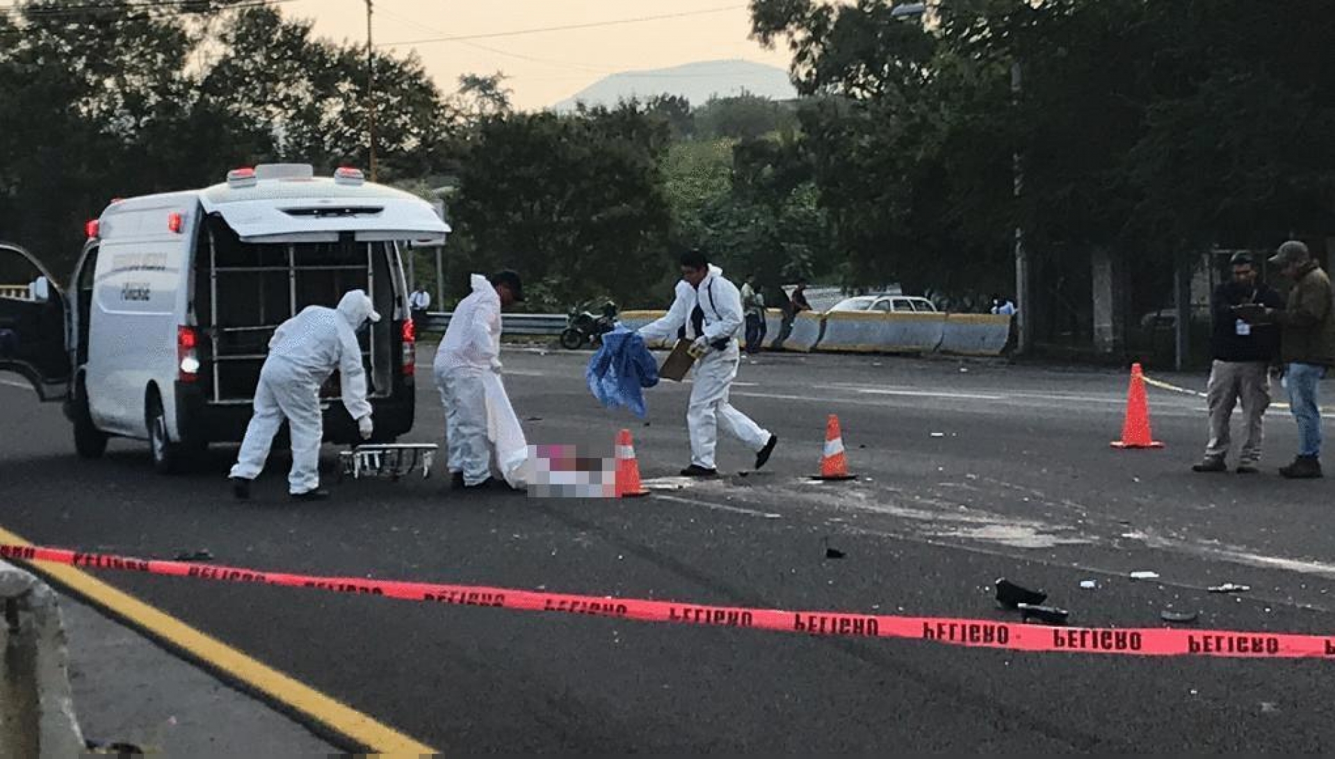 Muere atropellada una mujer en la autopista México-Acapulco