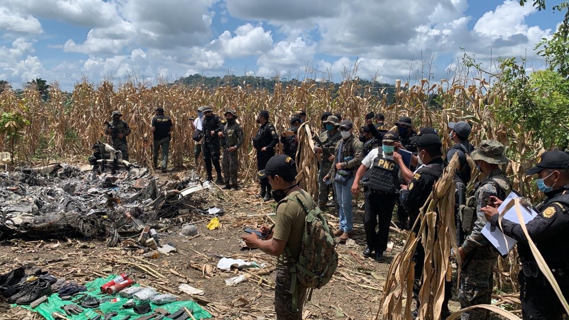 Jet Hawker 800 robado en Morelos se estrelló en Guatemala