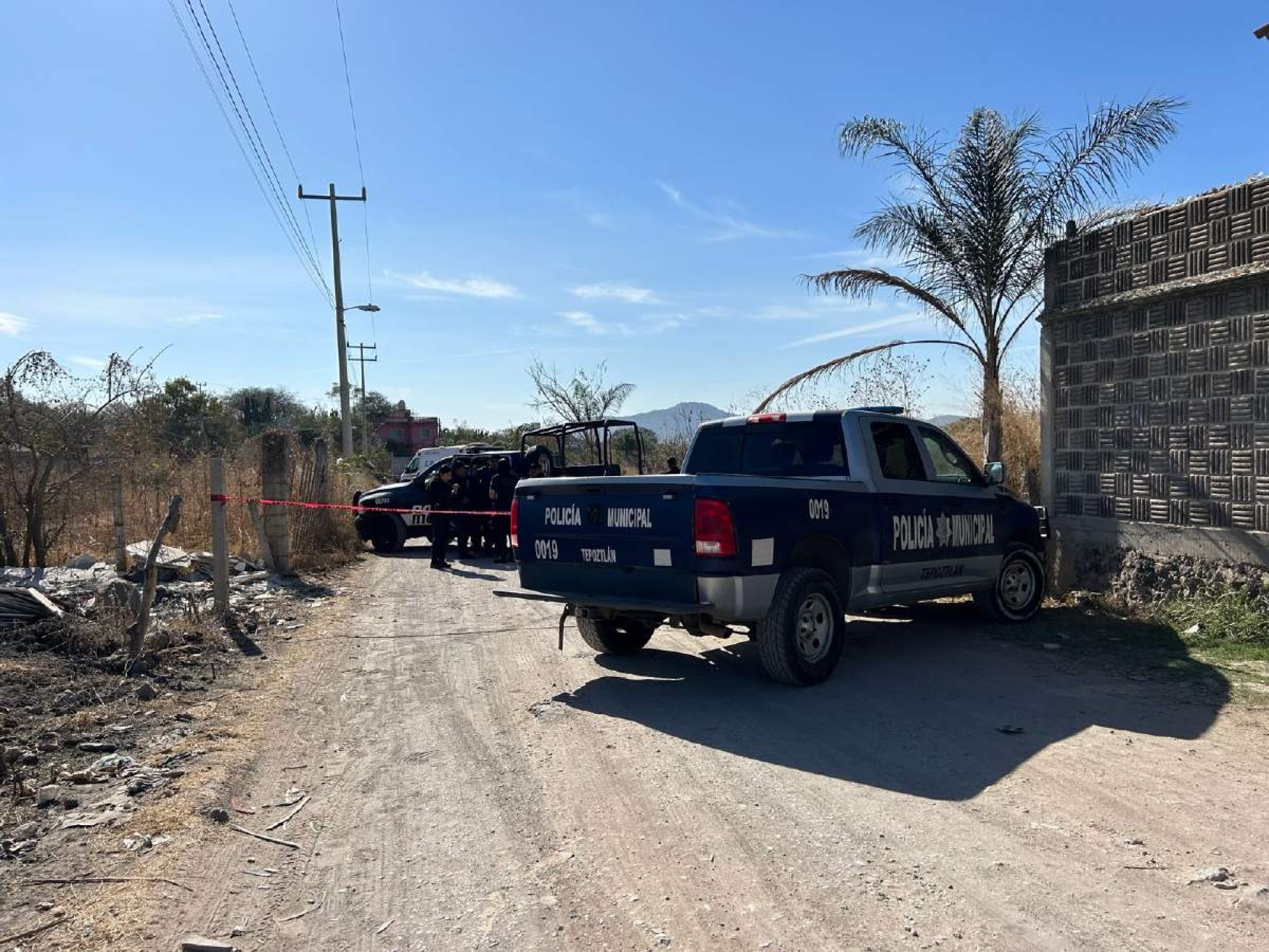 Hallan dos cadáveres en el municipio de Tepoztlán