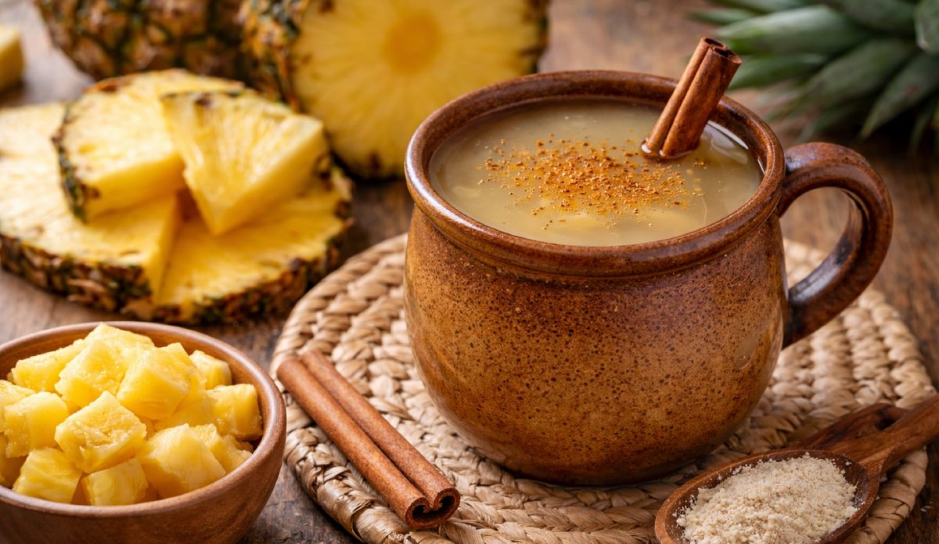 Cómo preparar un atole de piña ideal para el Día de la Candelaria