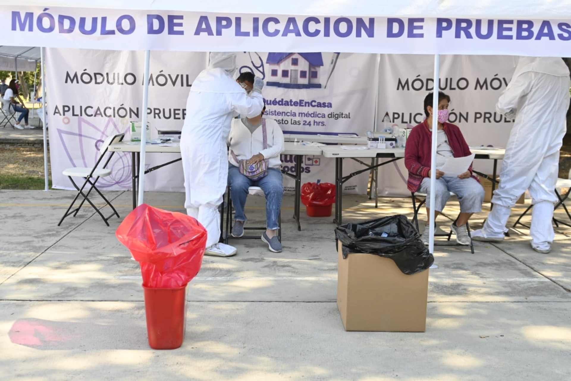 Suma Gobierno de Morelos tres nuevos módulos de pruebas antigénicas