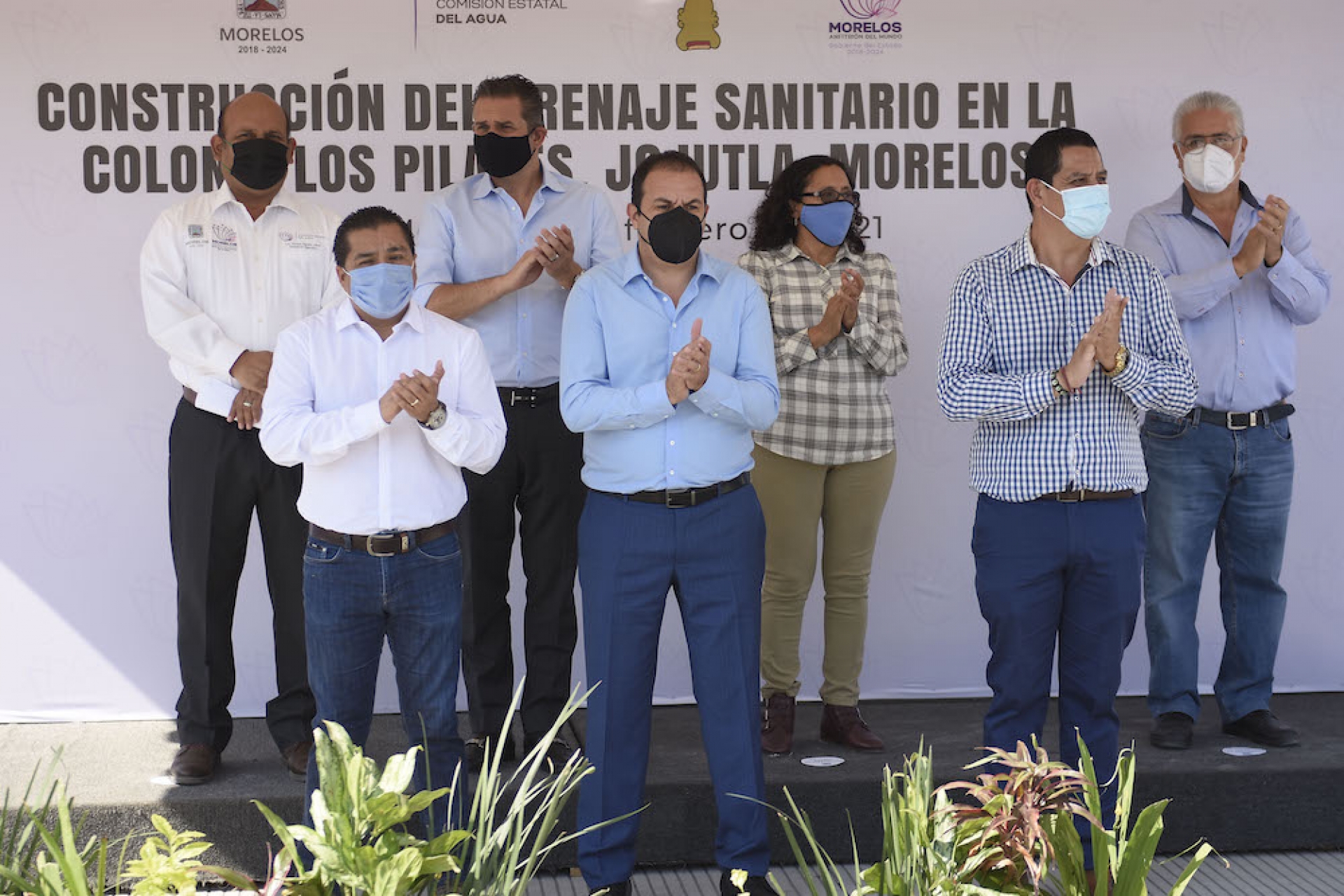 Reconoce Jorge Argüelles el trabajo conjunto para impulsar obras en la zona sur de Morelos