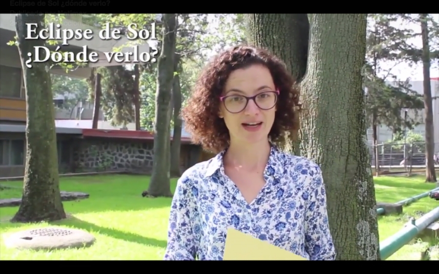 Graves lesiones en los ojos, si se ve directamente el eclipse solar: UNAM