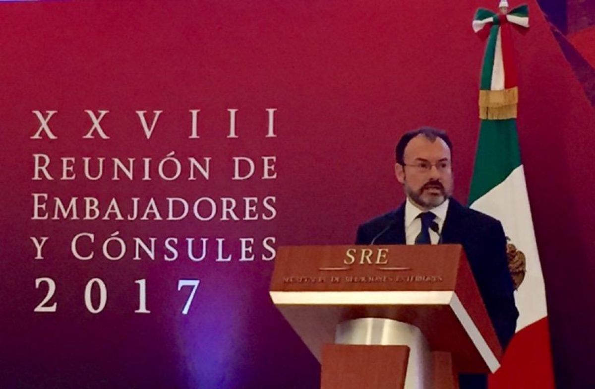 Inteligencia y diálogo prevalecerán en relación con EU: Videgaray