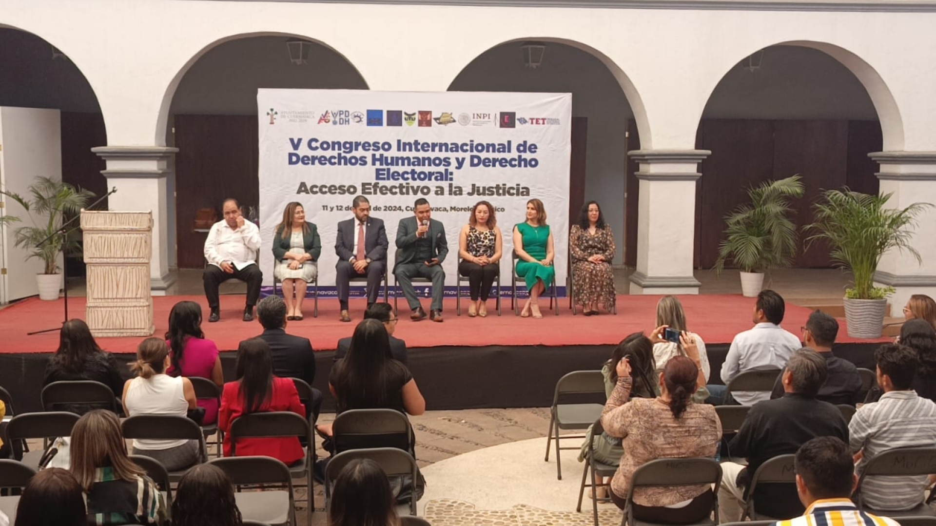 Realizan 'V Congreso Internacional de Derechos Humanos y Derecho Electoral'