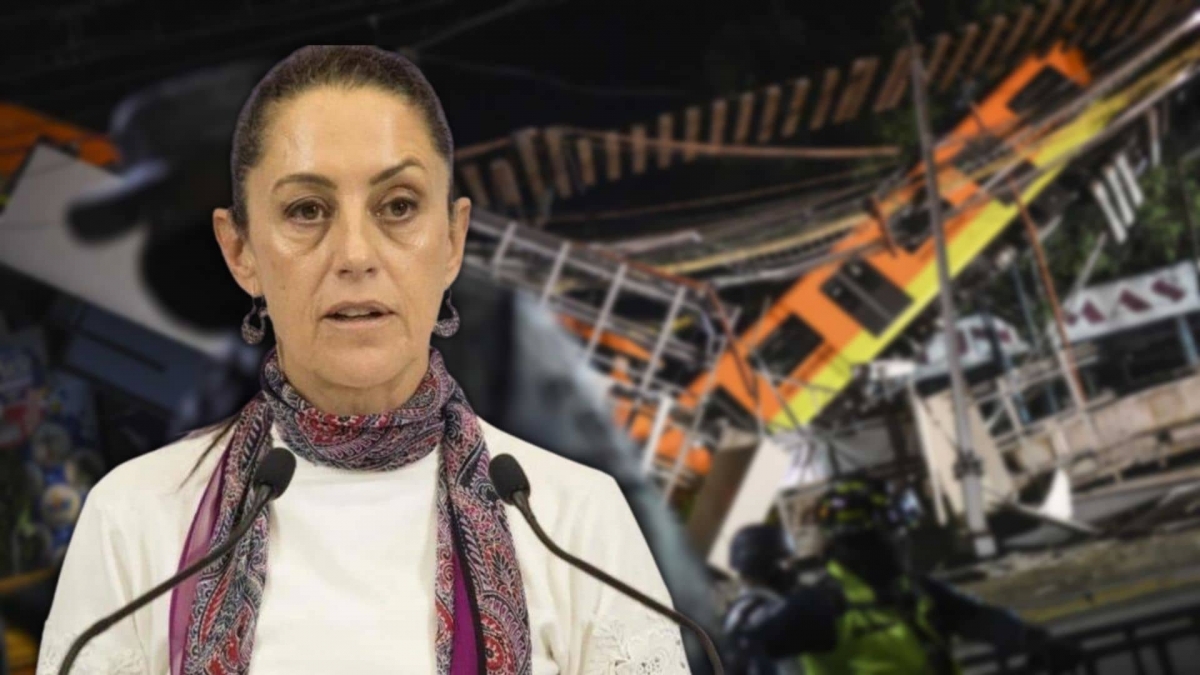 Aprobación de Claudia Sheinbaum se desploma tras accidente en Metro de la CDMX