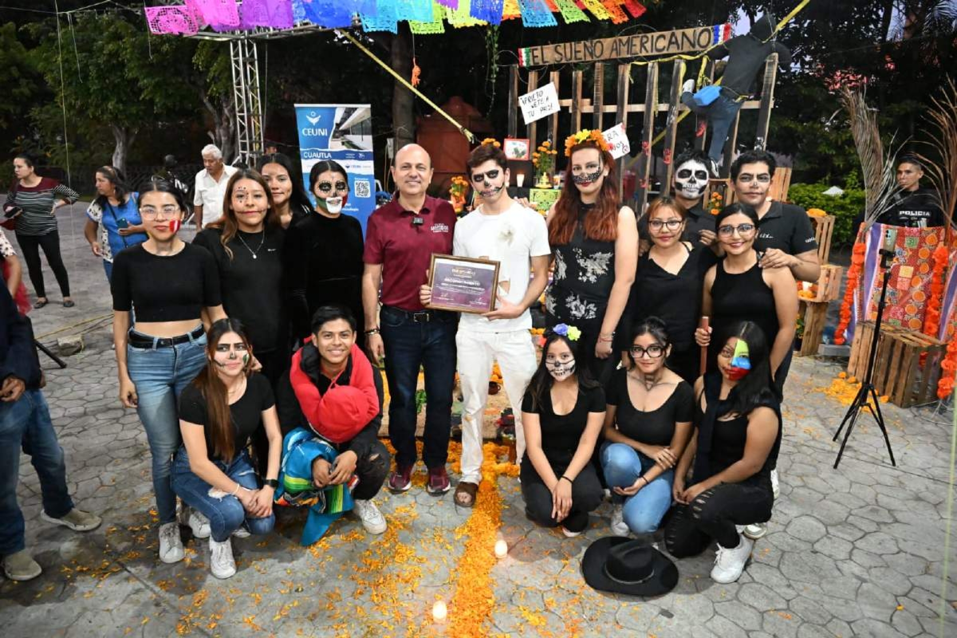 Realizan concurso de ofrendas en Cuautla