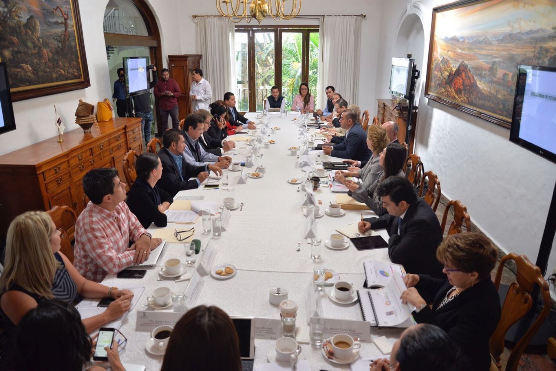 Efectúan cuarta reunión de transición del gobierno estatal