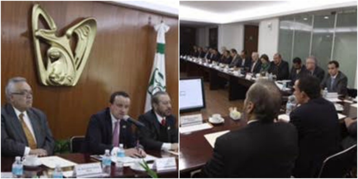 Instruye titular del IMSS a secretarios seccionales y delegados a trabajar en armonía