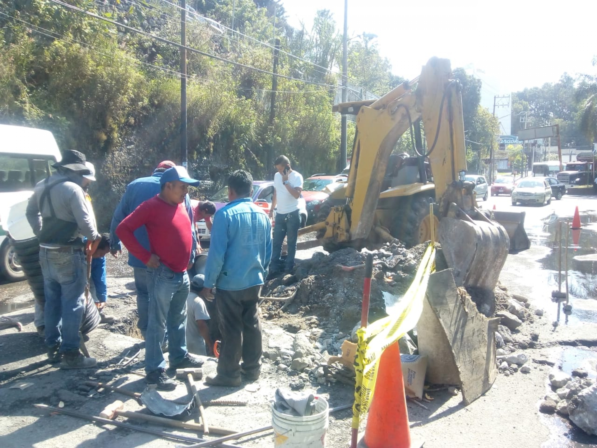 Cambia SAPAC tubos de drenaje en el circuito ALM