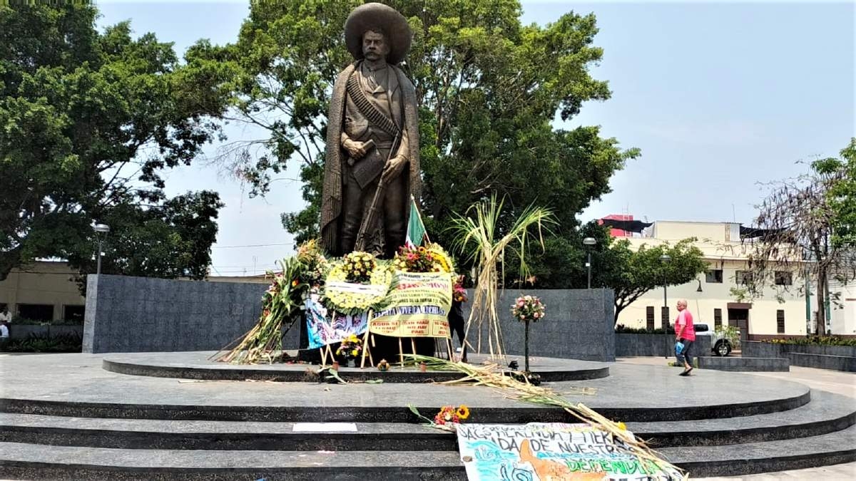 Organizaciones campesinas y sociales recuerdan el 104 aniversario luctuoso del General Zapata