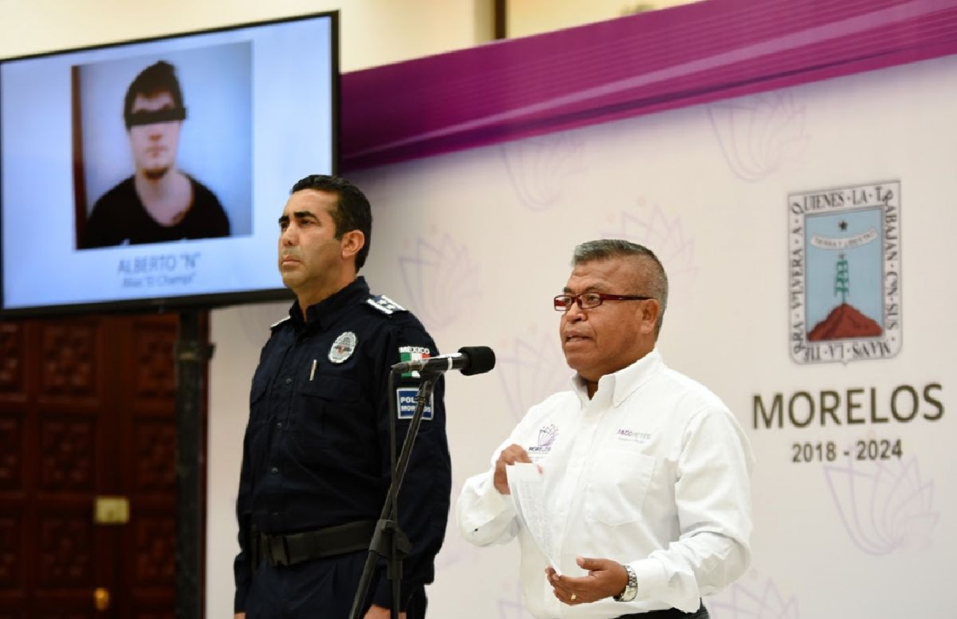 Anuncian detención de importante líder criminal del sur de Morelos