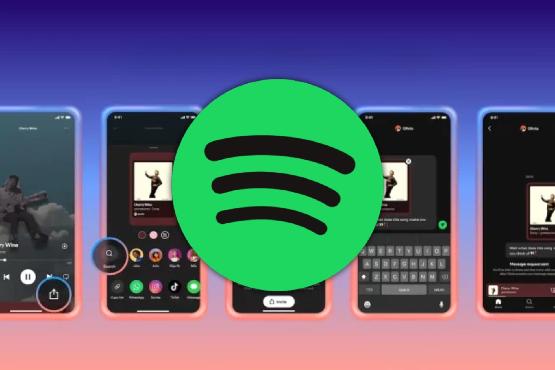 Spotify suma la reproducción en tiempo real y las Jam a los mensajes de su app