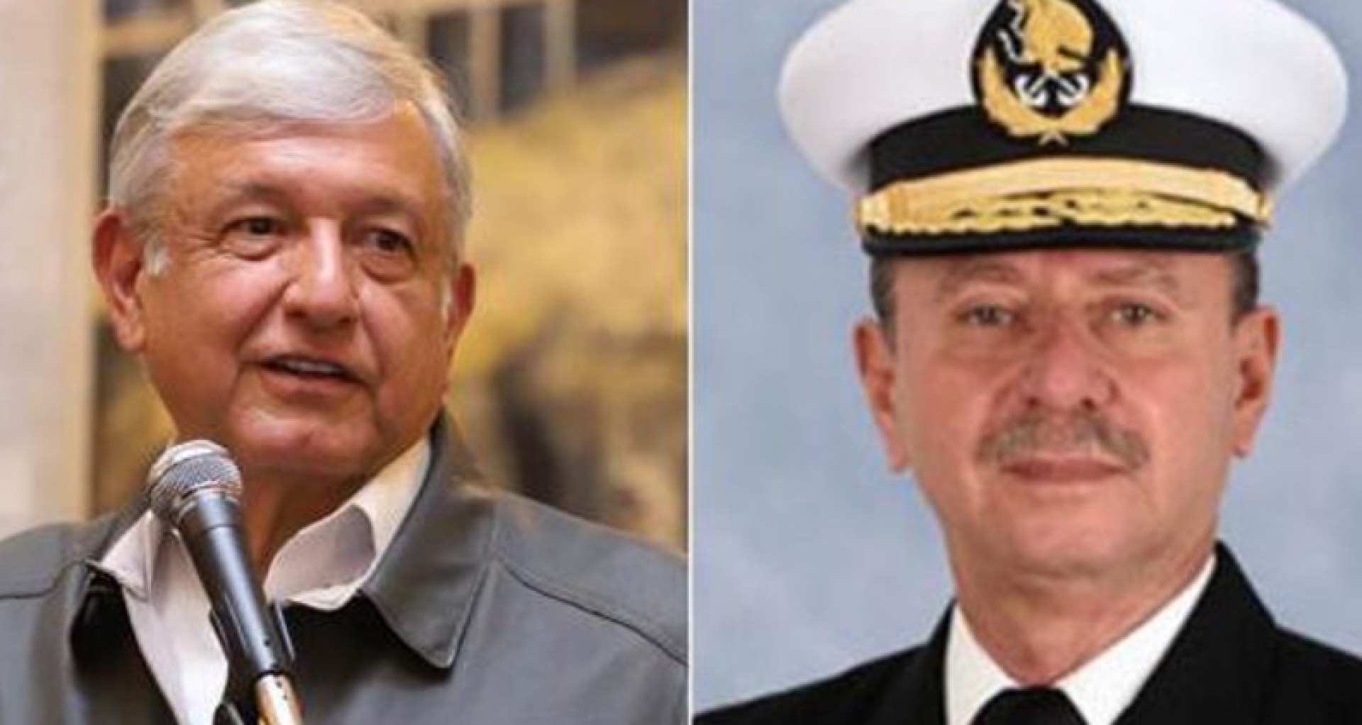 Almirante Rafael Ojeda, titular de Marina de AMLO