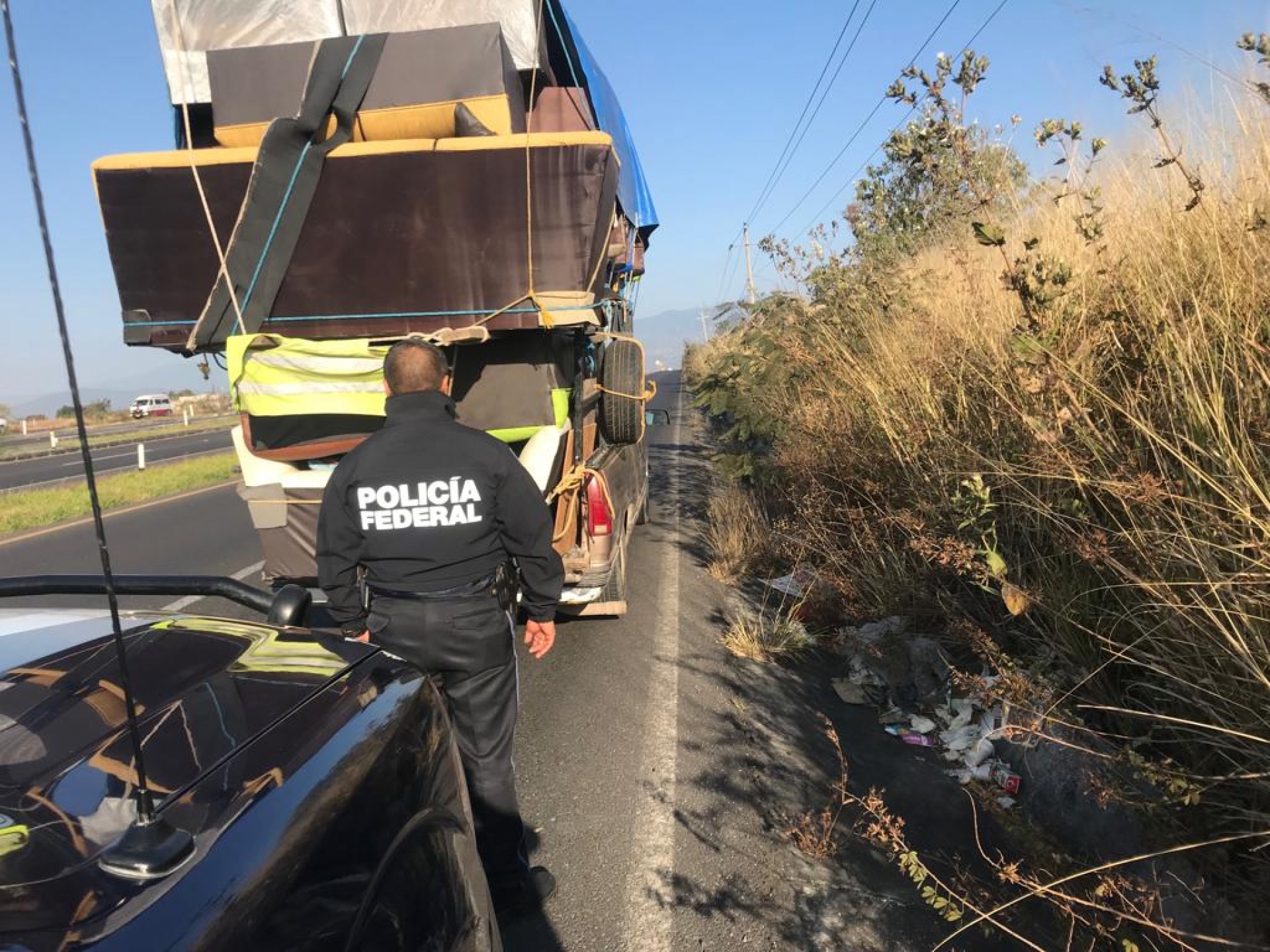 Informa PF sobre detención de conductor con licencia de manejo apócrifa