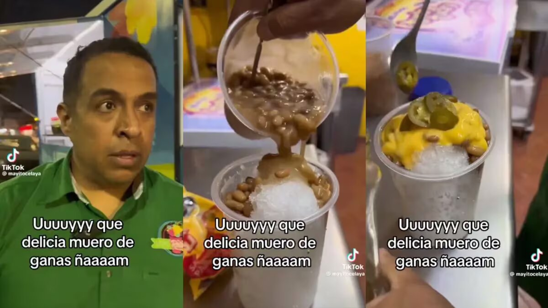 ¿Broma o innovación culinaria?: Conoce el raspado de 'caldito de frijol'