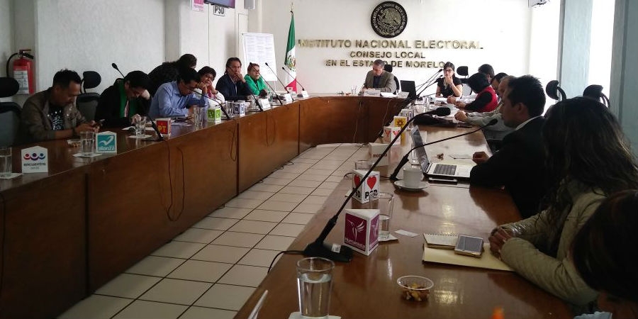 Se lleva a cabo sesión del Consejo Local del INE