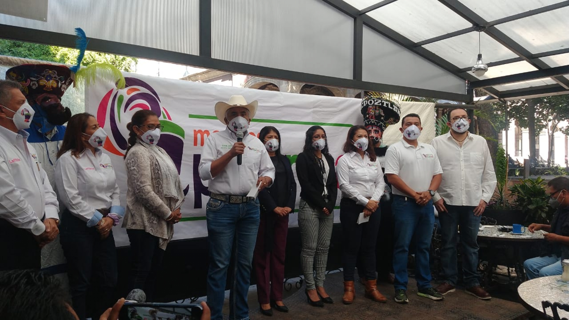 Presentan estructura del partido Morelos Progresa