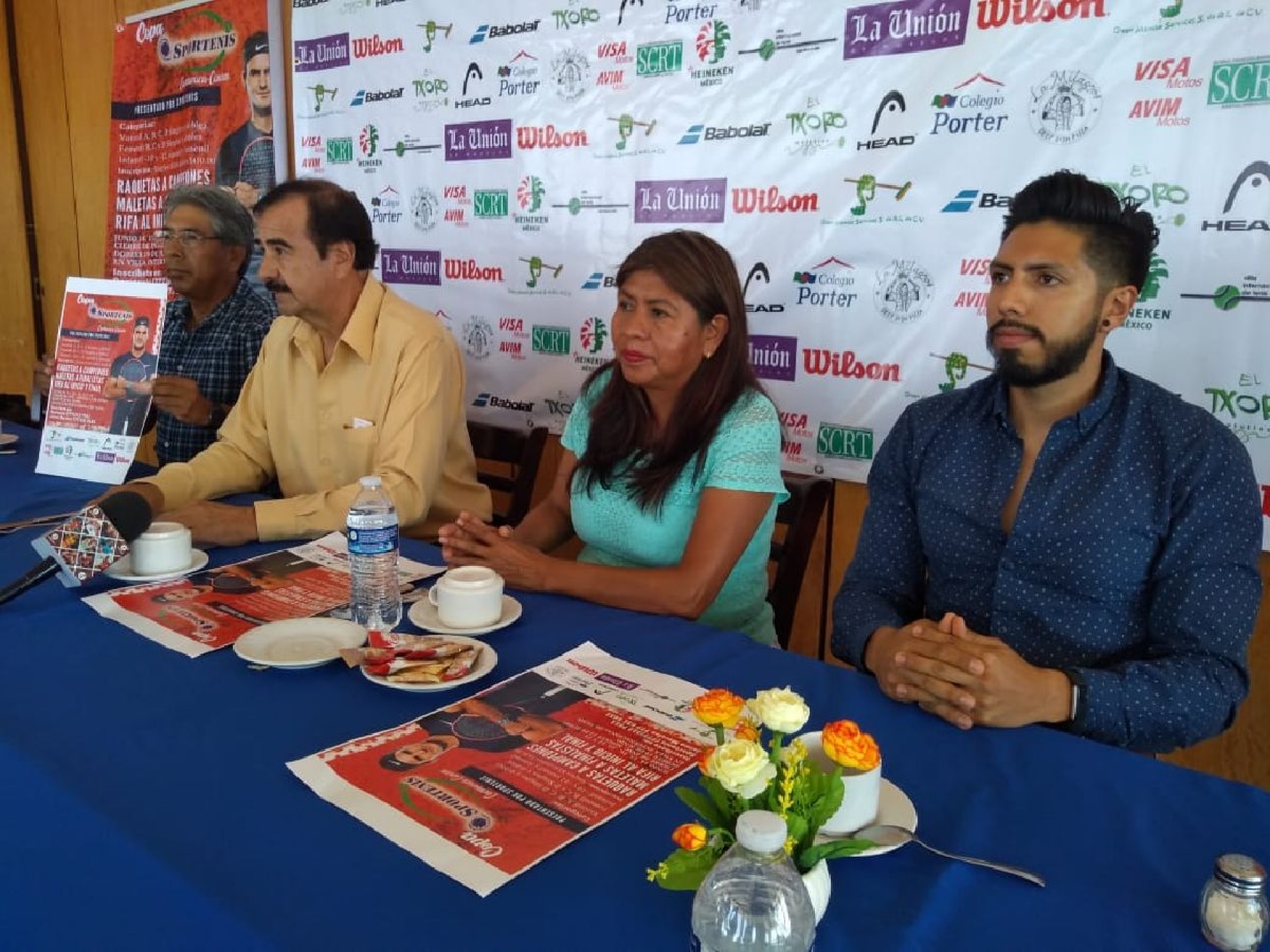 Presentan 20º Copa Sport Tenis