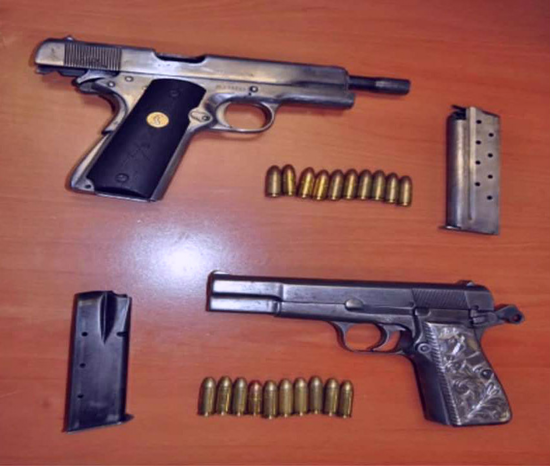 Detienen a dos hombres con armas de fuego en Emiliano Zapata