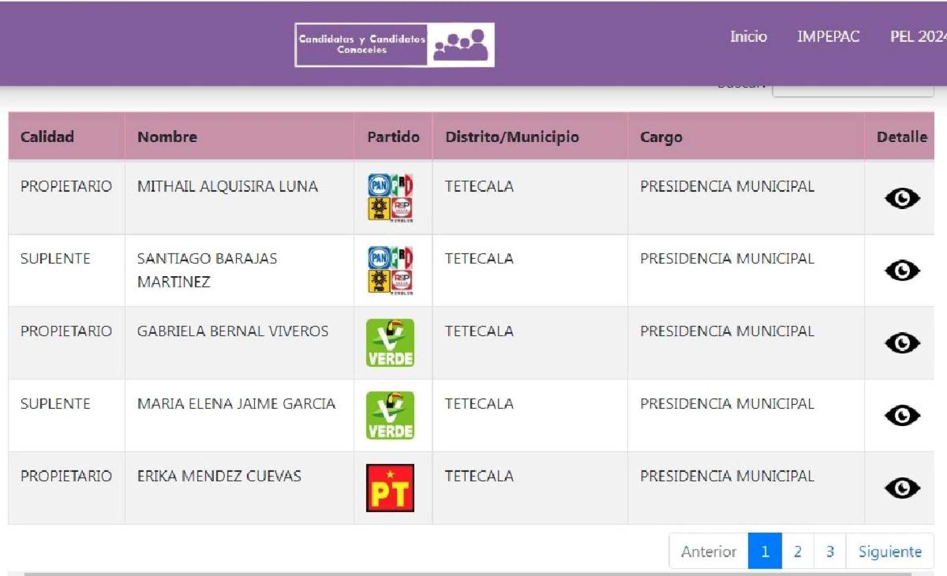 Siete candidatos se disputan la alcaldía de Tetecala