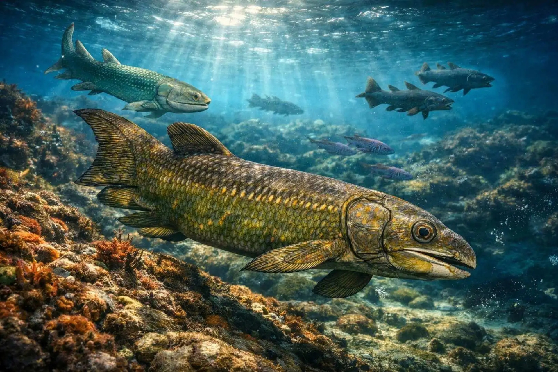 Descubren fósiles que revelan la historia de los peces pulmonados