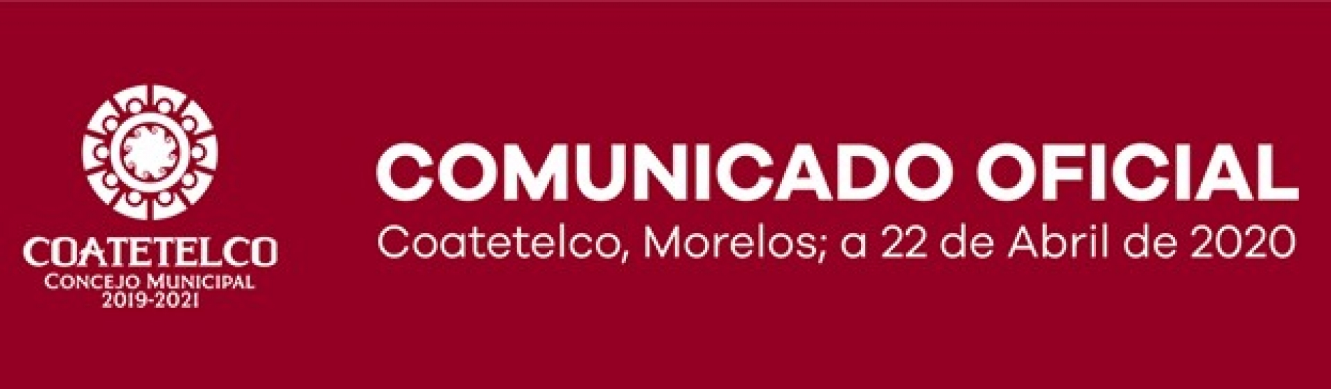 Informa Concejo Municipal de Coatetelco sobre primer caso y deceso por Covid-19