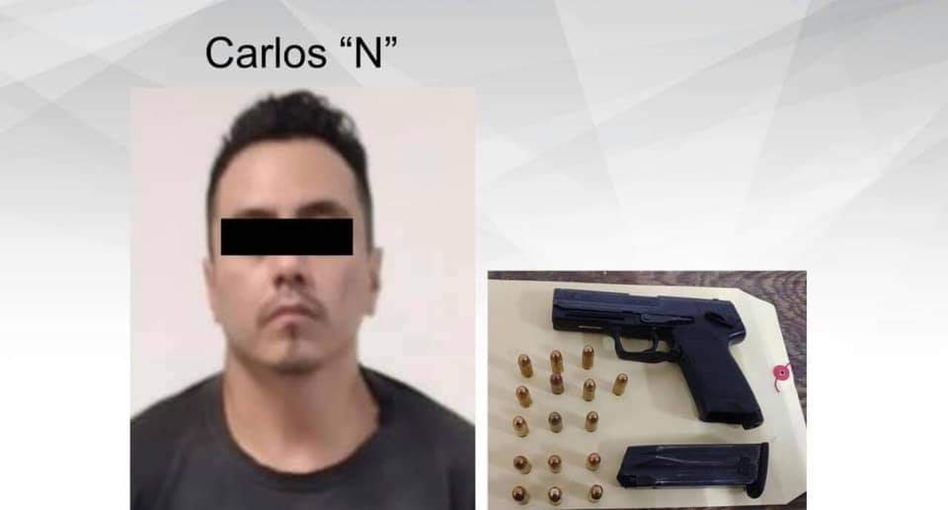 Detiene Mando Coordinado Policía Morelos a un hombre por tentativa de homicidio
