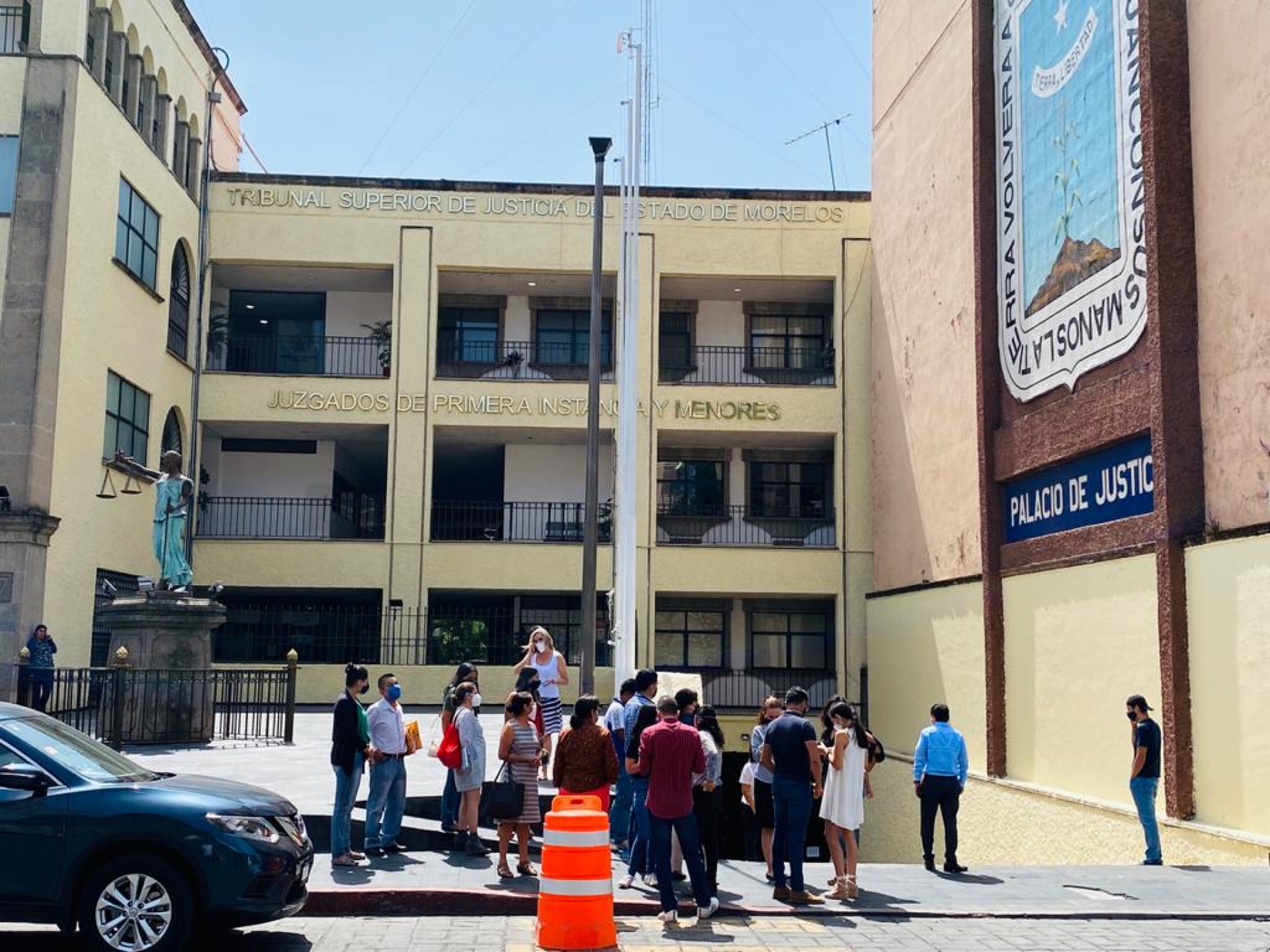 Evacuan sin contratiempos sedes del Poder Judicial de Morelos, tras sismo de esta mañana
