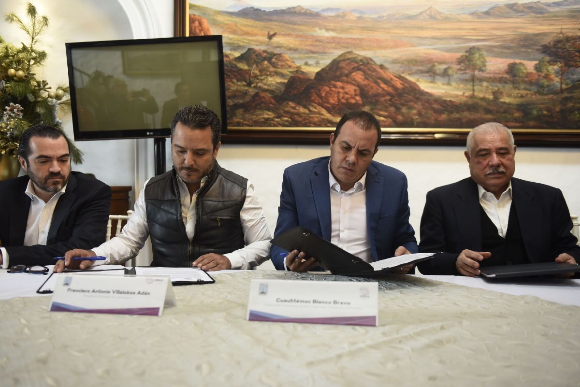 Firman convenio para aplicar Mando Coordinado en Cuernavaca
