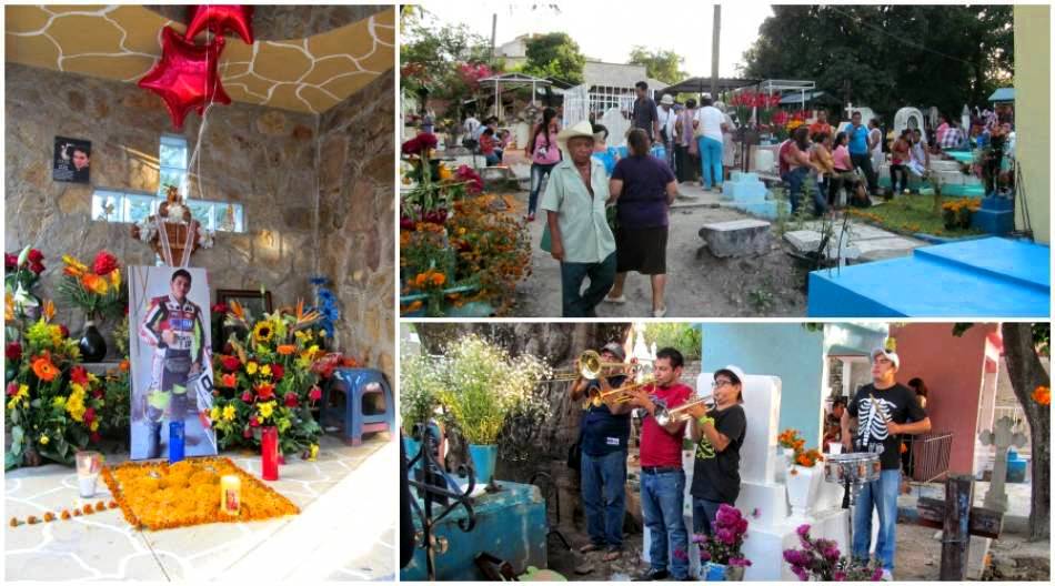 Sin incidentes, visita de panteones en la región