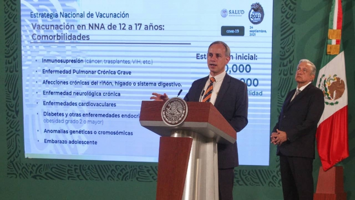 Registro de vacunación para niños y adolescentes iniciará 1 de octubre