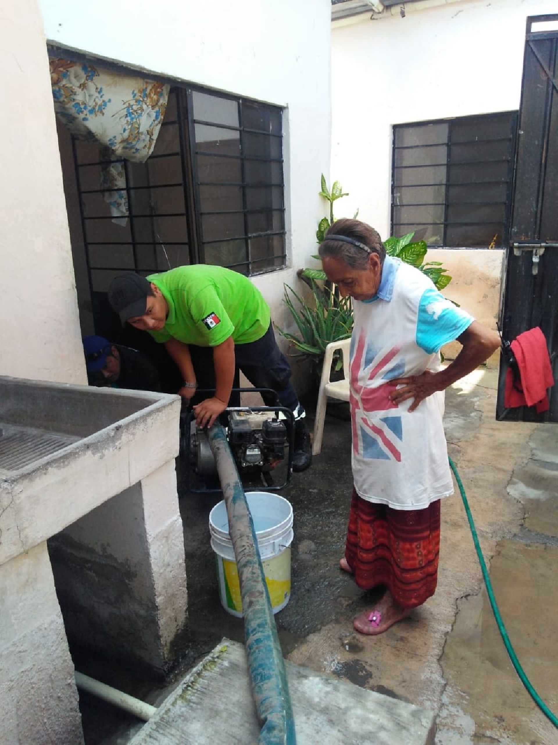 Lluvia causó afectaciones en dos colonias de Yautepec