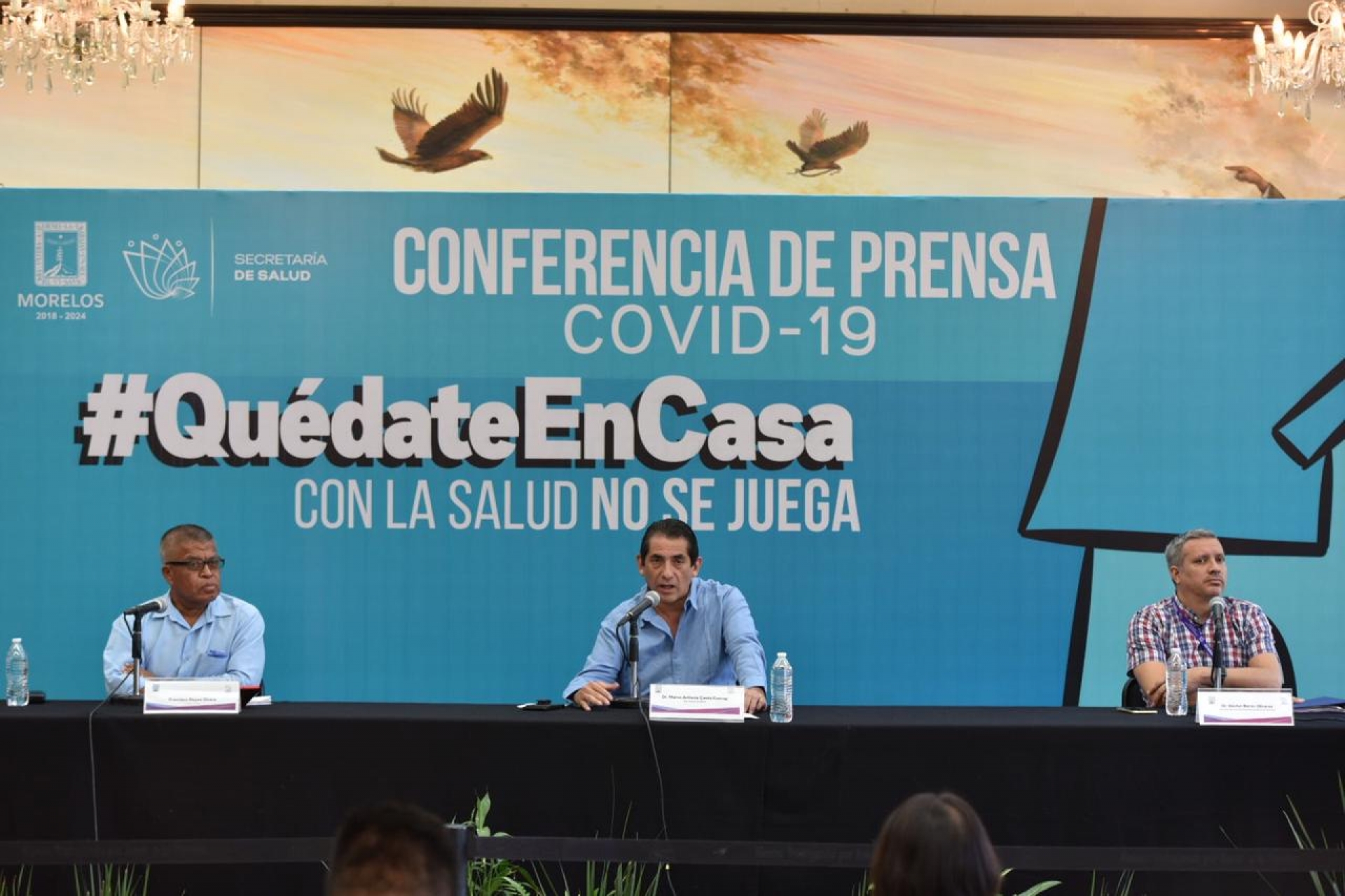 En Morelos, autoridades reportan 55 casos confirmados de Covid-19 y siete decesos