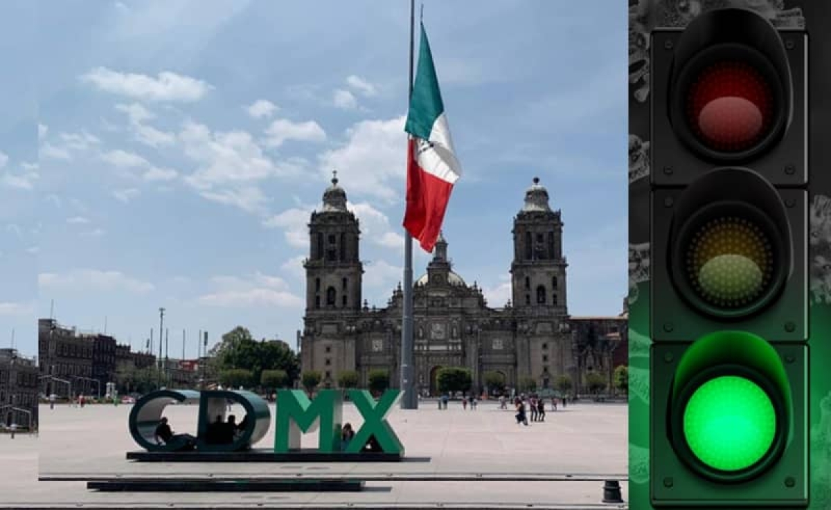CDMX se mantiene en semáforo COVID verde por cuarta semana consecutiva
