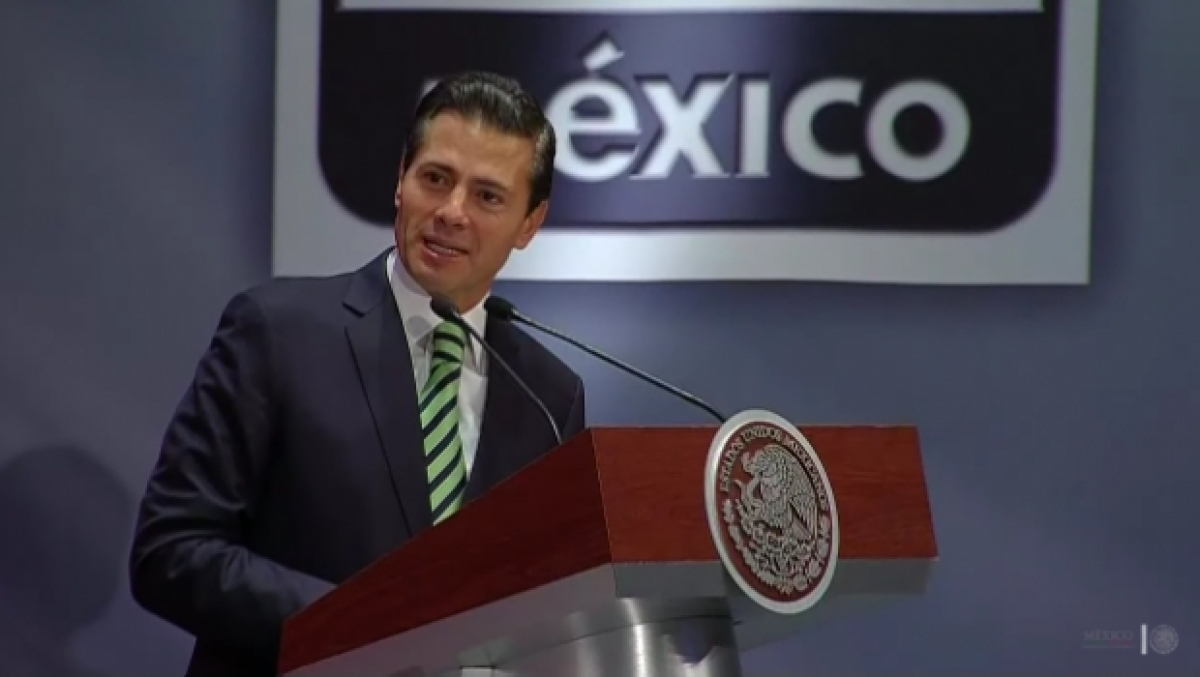 Anuncia EPN relanzamiento de sello Hecho en Mexico; pide "echarle ganas"
