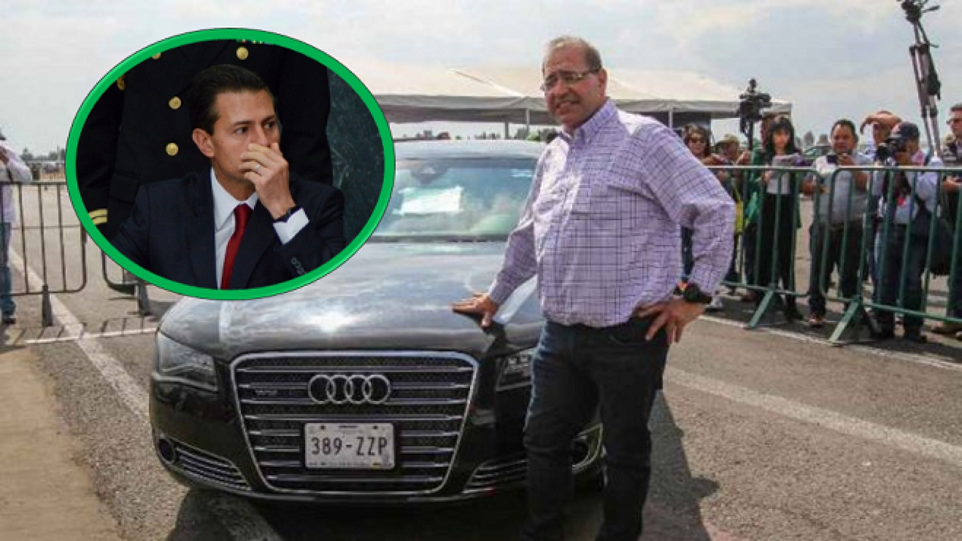 Subastan en casi 2 millones de pesos el Audi blindado de Enrique Peña
