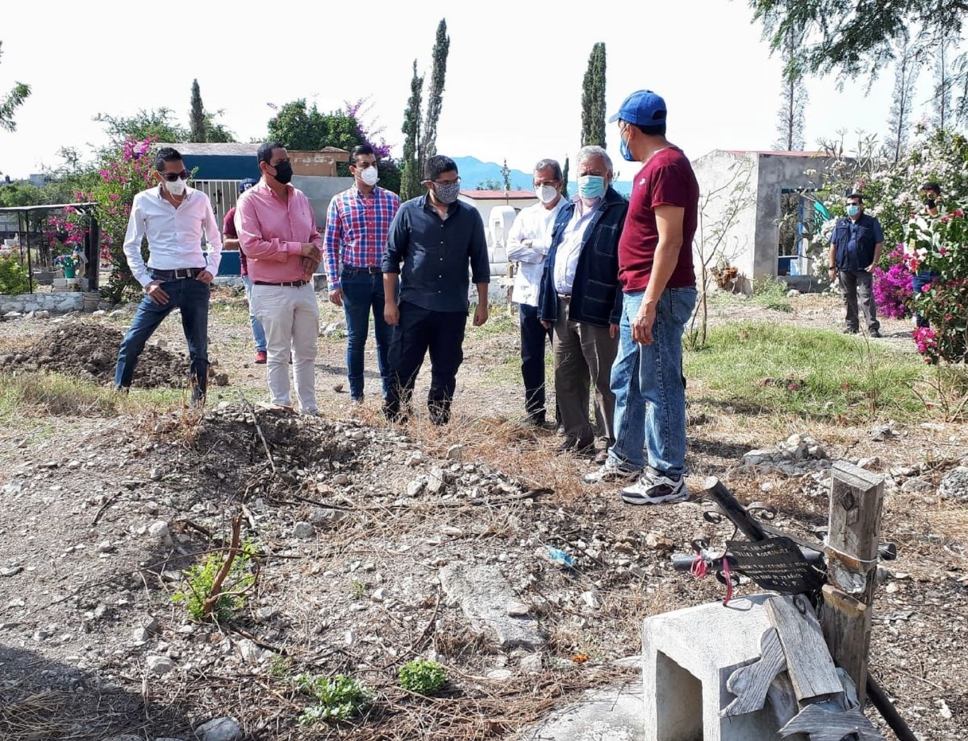 Supervisan panteón para retomar las exhumaciones en Jojutla