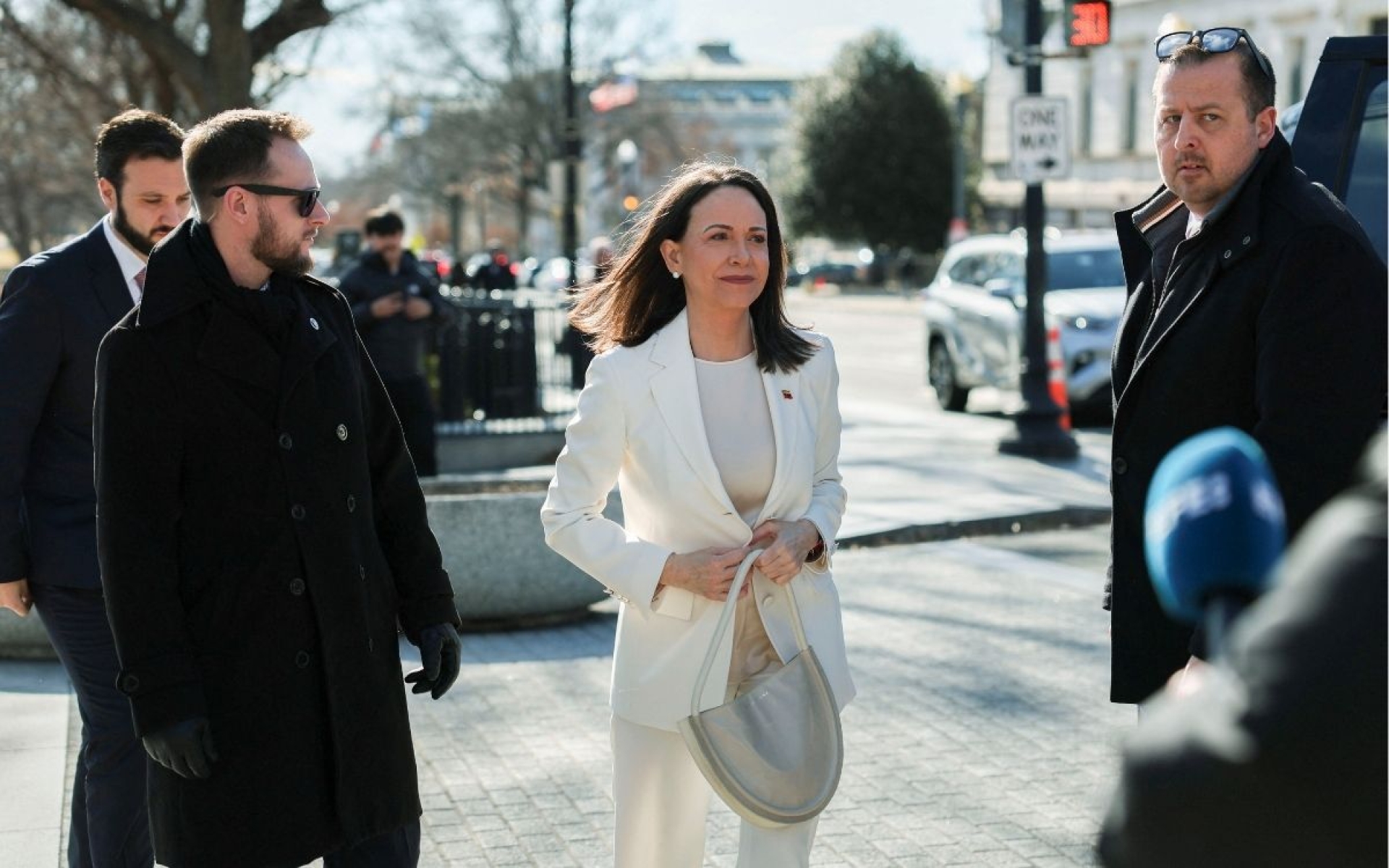 María Corina Machado se reúne con Trump en la Casa Blanca