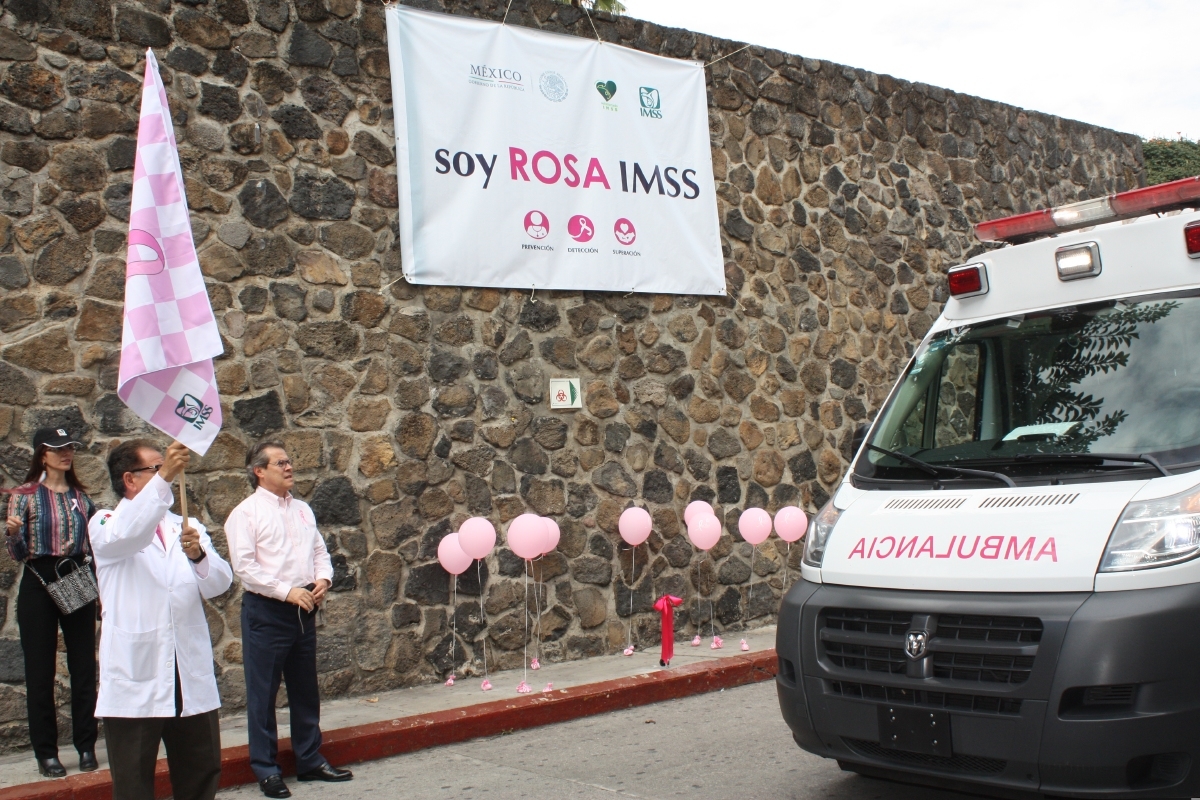 Promueve IMSS campaña “Soy Rosa”